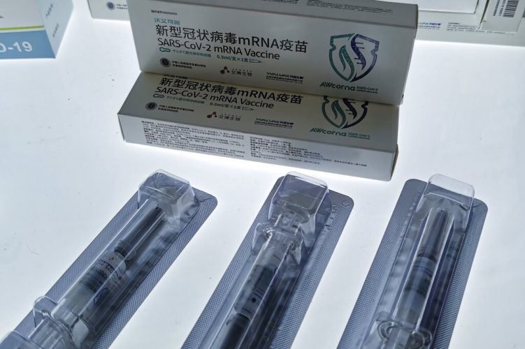 Tue. 8:20 a.m.: China's bet on homegrown mRNA vaccines holds back nation